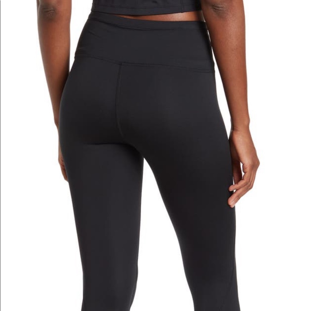 Zella black drawstring leggings